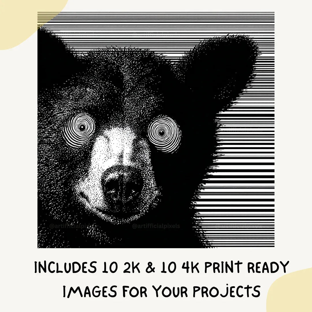 customisable-midjourney-ai-art-prompt-to-create-weird-illusion-animal-portraits-bear