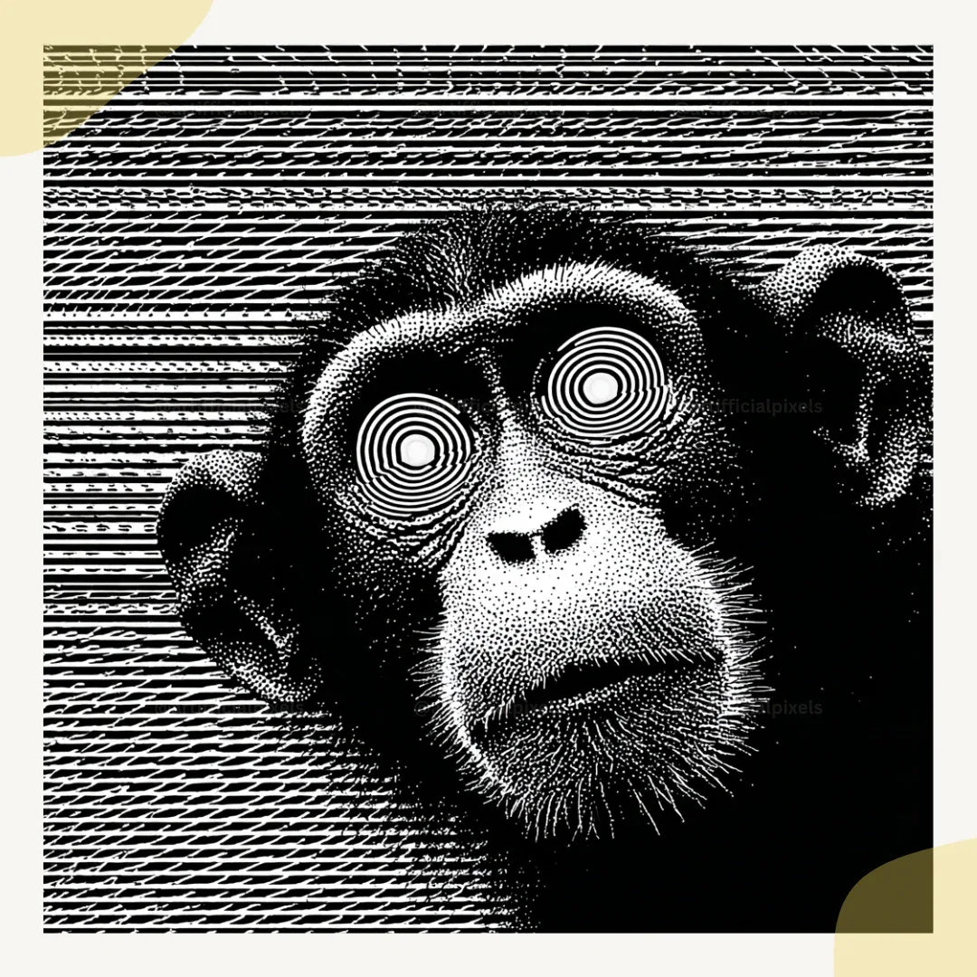customisable-midjourney-ai-art-prompt-to-create-weird-illusion-animal-portraits-chimpanzee