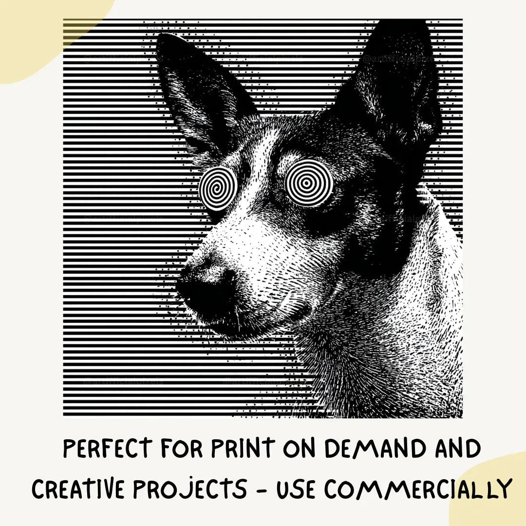 customisable-midjourney-ai-art-prompt-to-create-weird-illusion-animal-portraits-dog