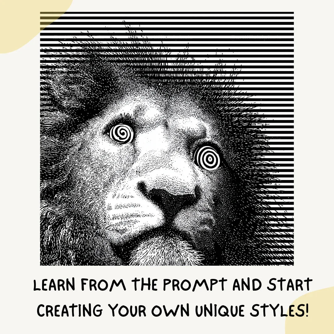 customisable-midjourney-ai-art-prompt-to-create-weird-illusion-animal-portraits-lion