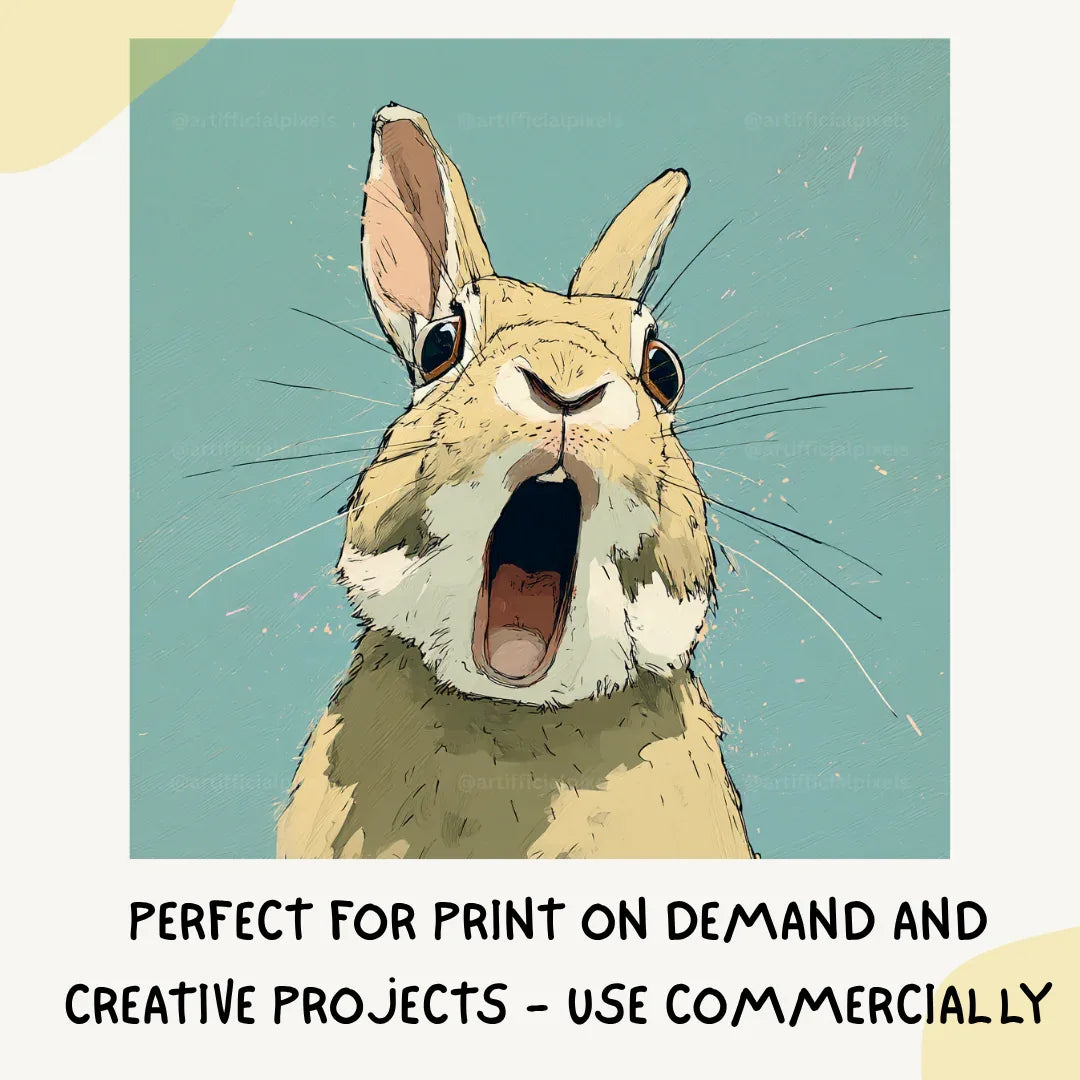 Funny Illustrated Animal Sketch Art Prompt for Midjourney AI Image Generator - CITTRA Collective