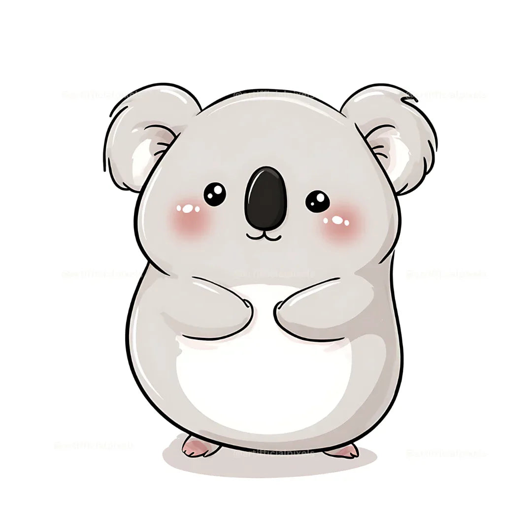 cute-and-adorable-kawaii-animal-stickers-midjourney-ai-prompt-koala