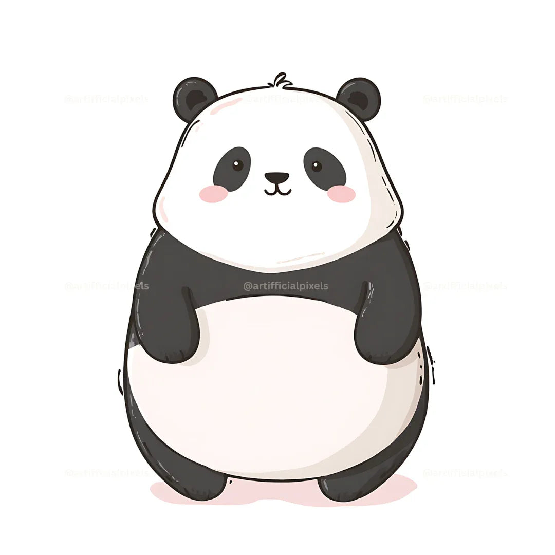 cute-and-adorable-kawaii-animal-stickers-midjourney-ai-prompt-panda