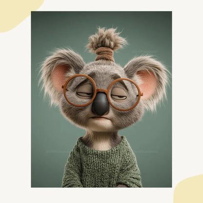 Midjourney Prompt for Creating Fed Up Pixar Style Animal Portraits - CITTRA Collective