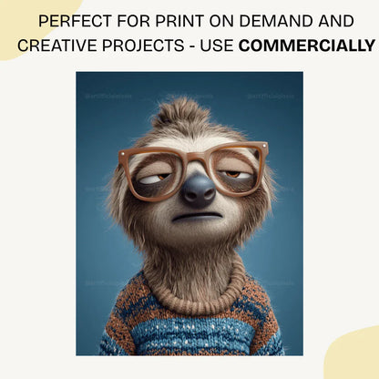 Midjourney Prompt for Creating Fed Up Pixar Style Animal Portraits - CITTRA Collective