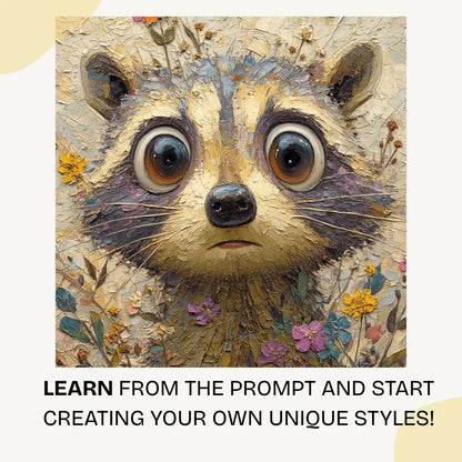 Generate Wide-Eyed Animal Portraits with This Floral Midjourney Prompt - CITTRA Collective
