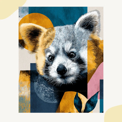 Stylised Midjourney Prompt for AI Generated Pop Art Animal Portraits - CITTRA Collective