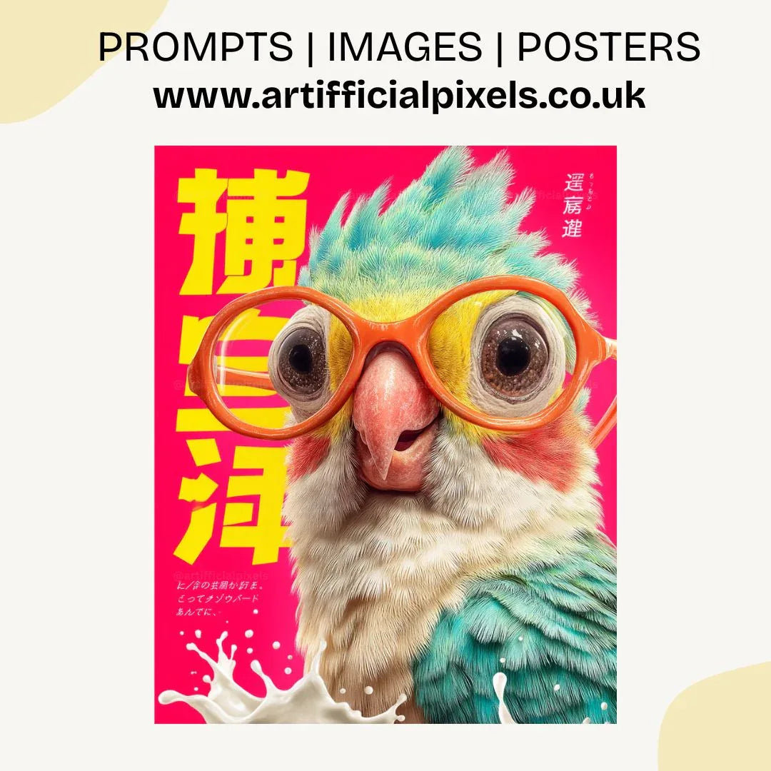 Midjourney Prompt for Animal AI Generated Posters & Digital Art - CITTRA Collective