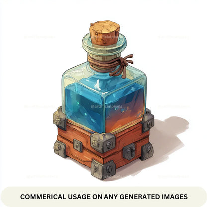 Stylized Game Icon Prompt for Midjourney AI Image Generator - CITTRA Collective