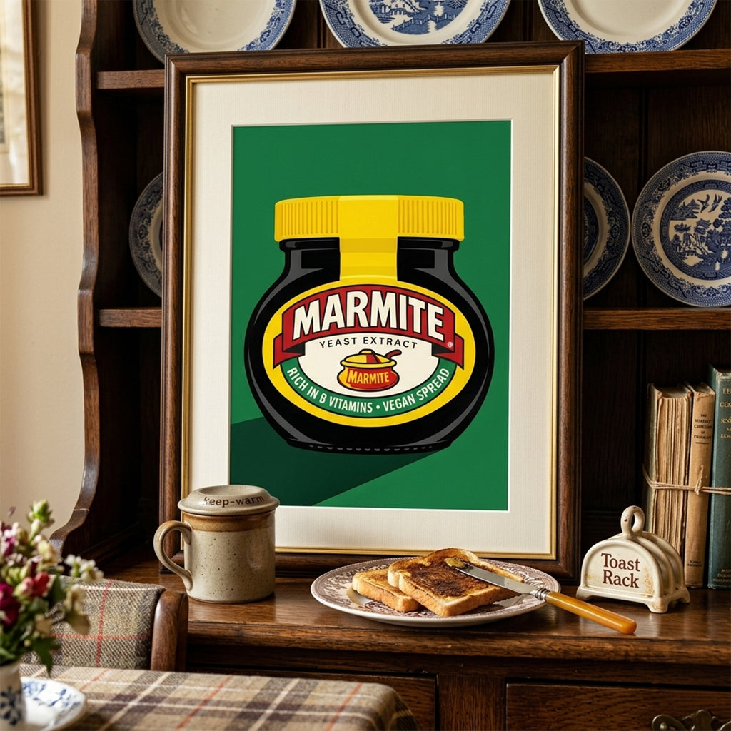 Marmite Pop Art Poster
