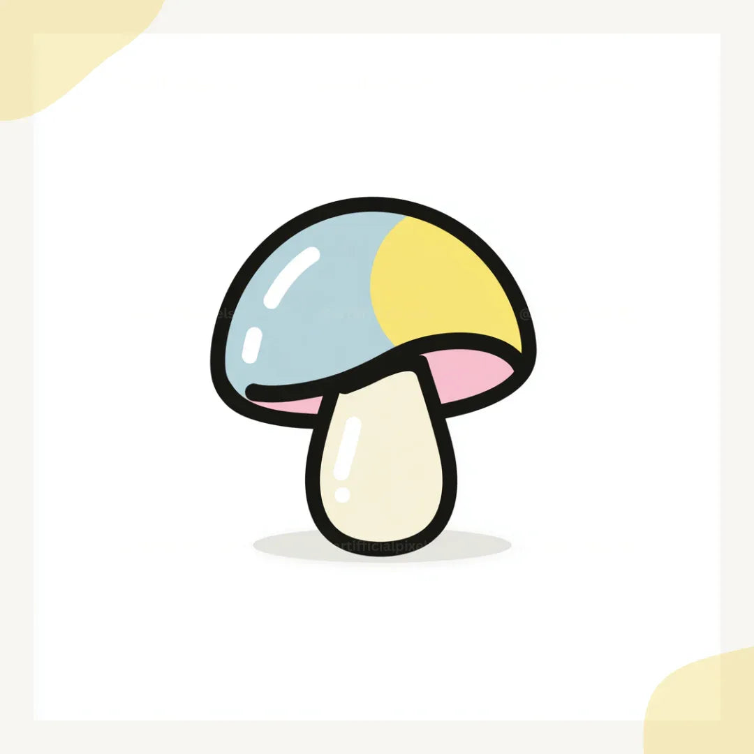 Flat Kawaii Icon AI Art Prompt for Midjourney AI Image Generator - CITTRA Collective