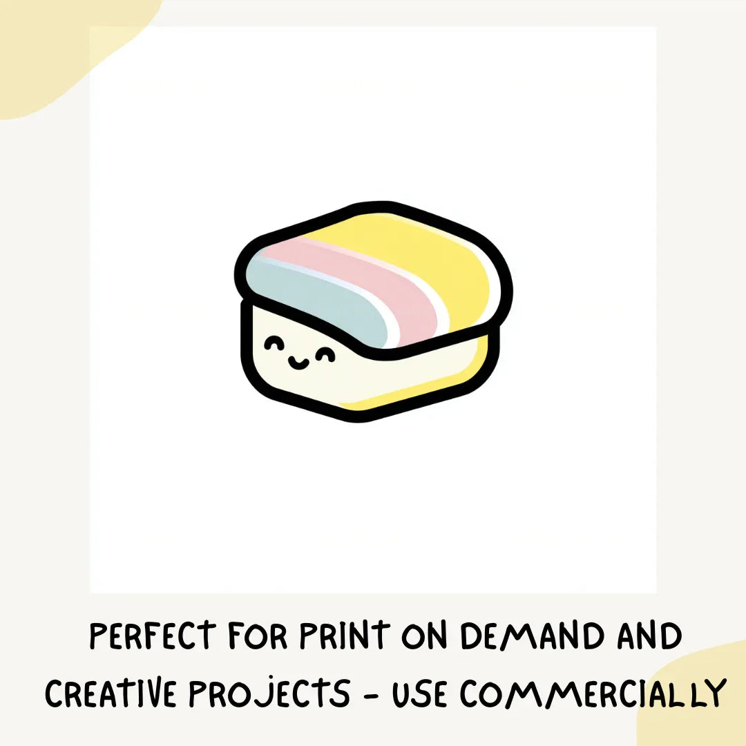 Flat Kawaii Icon AI Art Prompt for Midjourney AI Image Generator - CITTRA Collective
