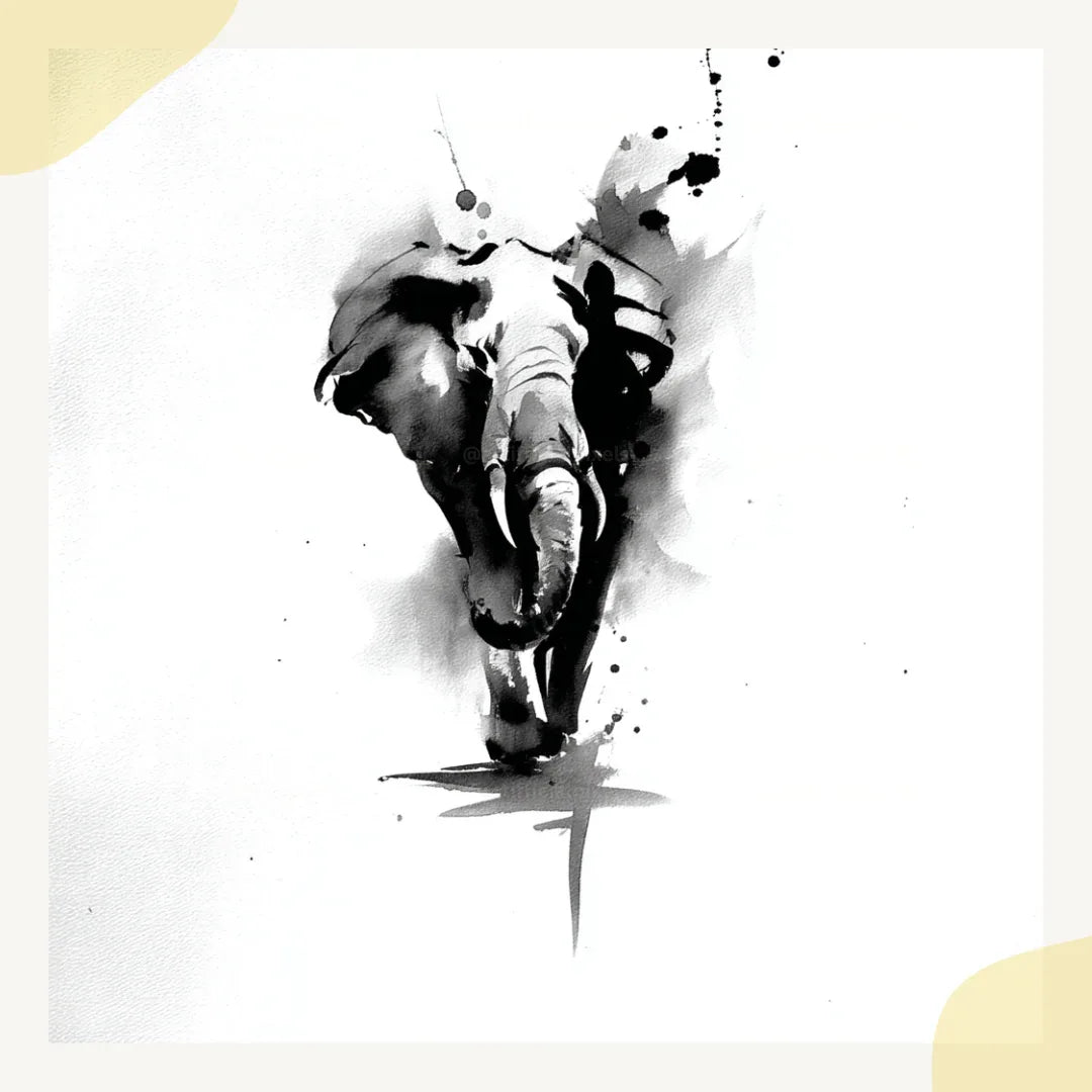 Minimalist Chinese Ink Wash AI Art Prompt for Midjourney AI Image Generator - CITTRA Collective