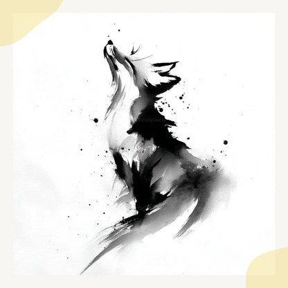 Minimalist Chinese Ink Wash AI Art Prompt for Midjourney AI Image Generator - CITTRA Collective