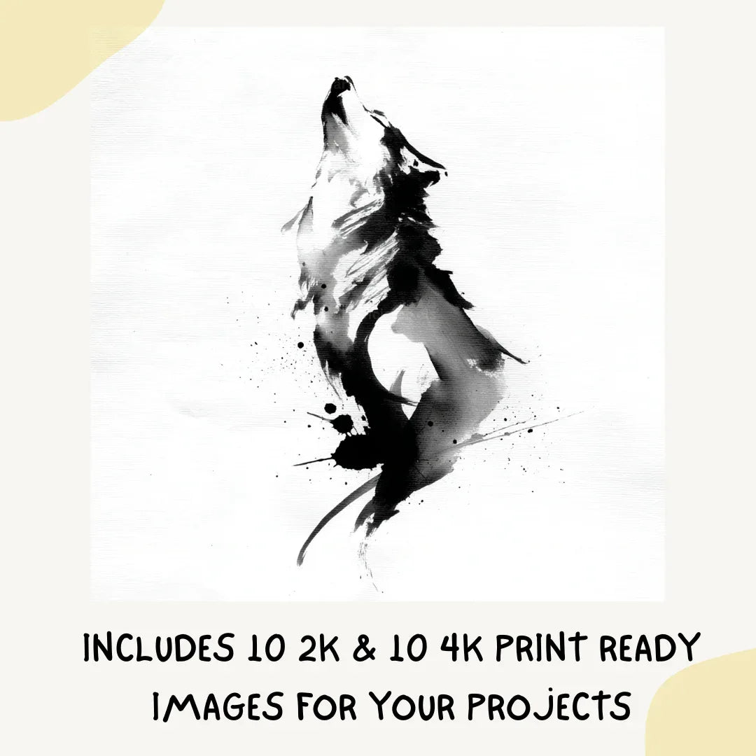 Minimalist Chinese Ink Wash AI Art Prompt for Midjourney AI Image Generator - CITTRA Collective