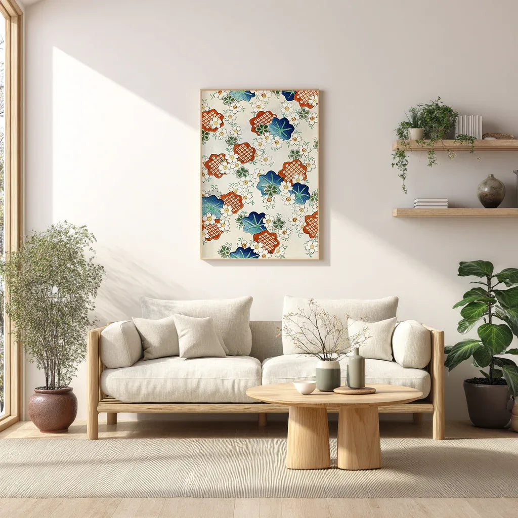 Shin Bijutsukai Minimalist Floral Print - CITTRA Collective