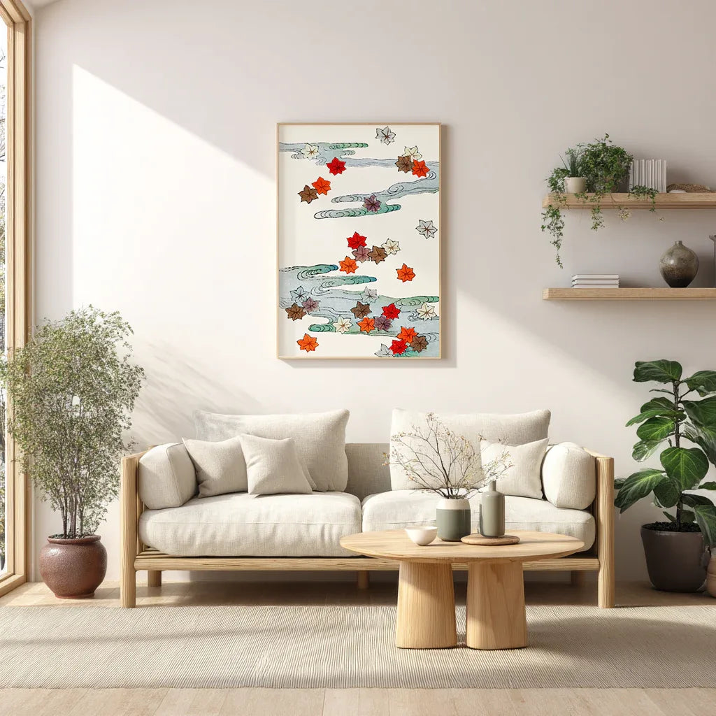 Shin Bijutsukai Flower River Print - CITTRA Collective