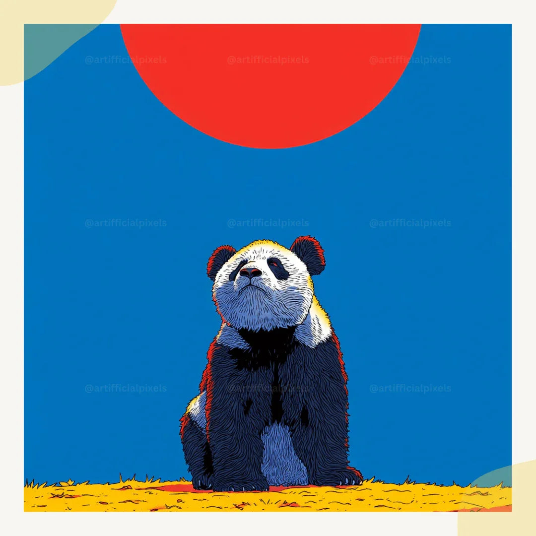 Vibrant Pop Art Animals Midjourney Prompt for Digital AI Art - CITTRA Collective