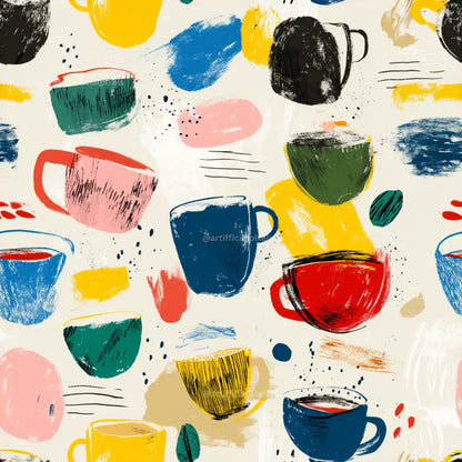 playful-sketch-illustration-patterns-midjourney-ai-prompt-coffee-mugs