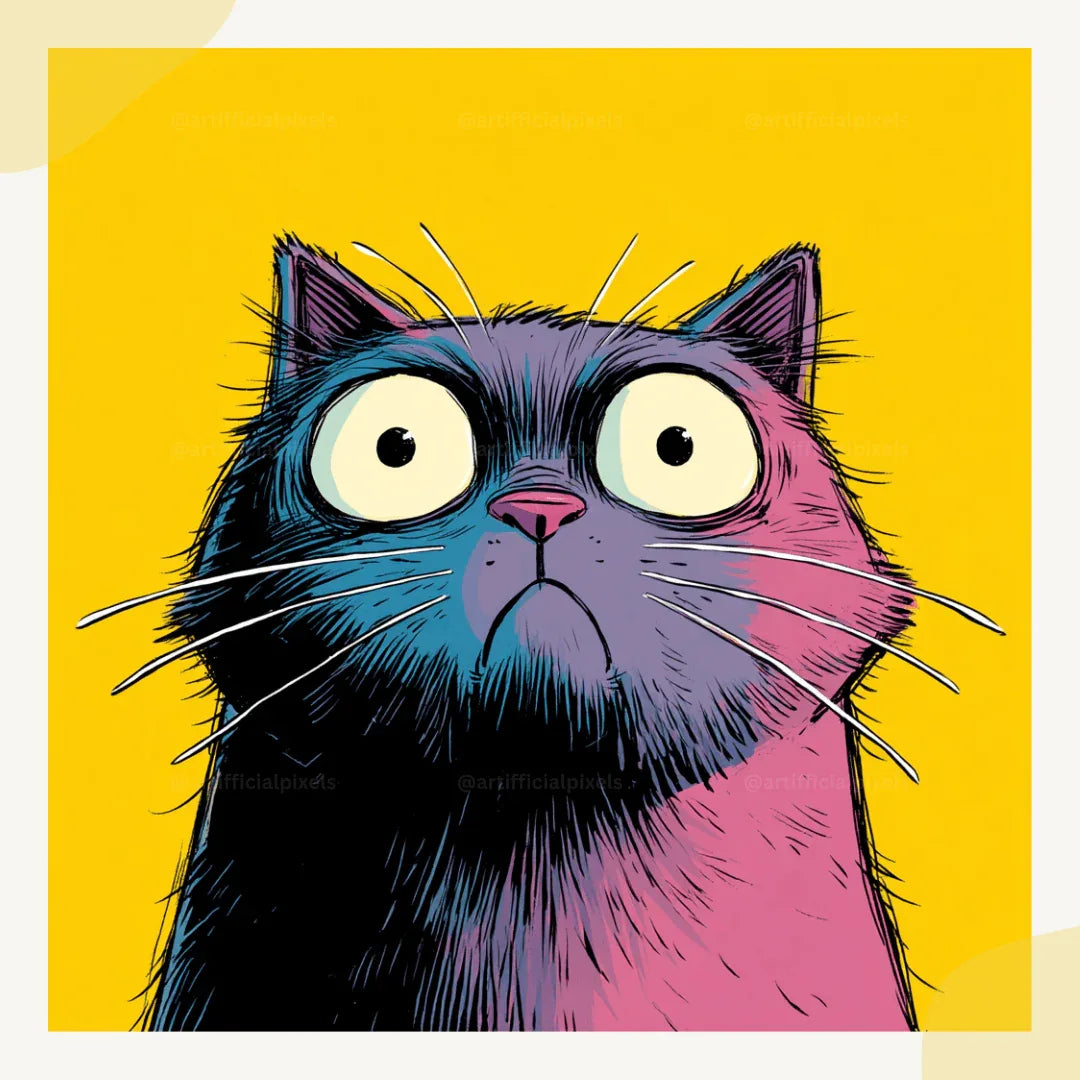 Free Midjourney Prompt for AI Generated Pop Art Animal Portraits - CITTRA Collective