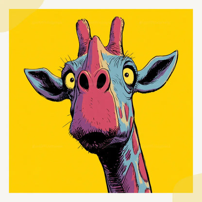 Free Midjourney Prompt for AI Generated Pop Art Animal Portraits - CITTRA Collective