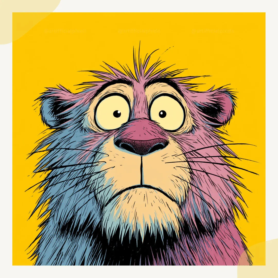 Free Midjourney Prompt for AI Generated Pop Art Animal Portraits - CITTRA Collective