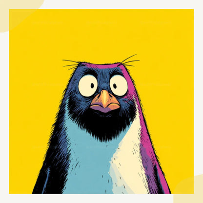 Free Midjourney Prompt for AI Generated Pop Art Animal Portraits - CITTRA Collective