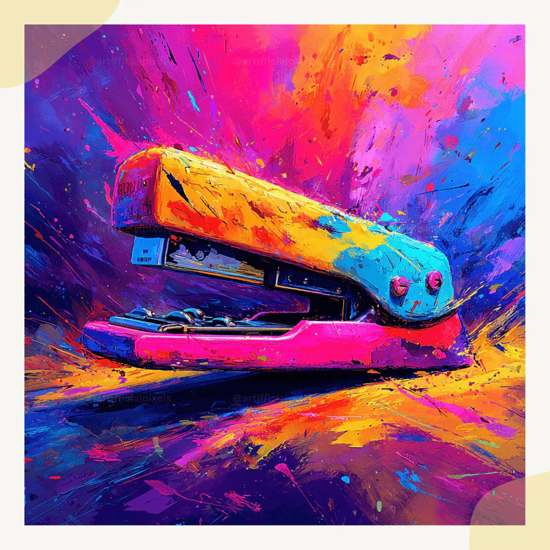 Psychedelic Still Life Free Midjourney Prompt for Electric Digital Art - CITTRA Collective