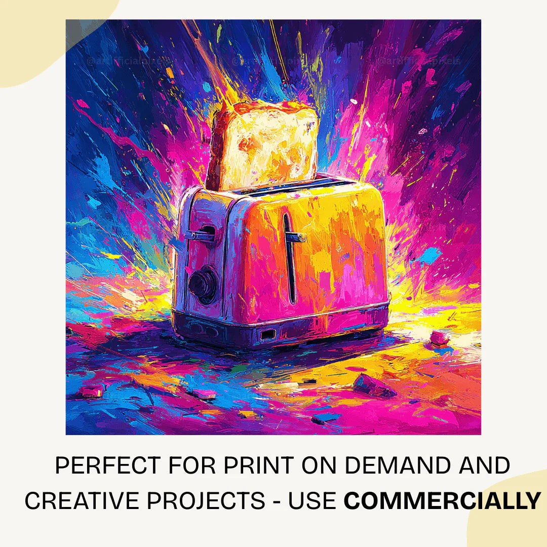 Psychedelic Still Life Free Midjourney Prompt for Electric Digital Art - CITTRA Collective