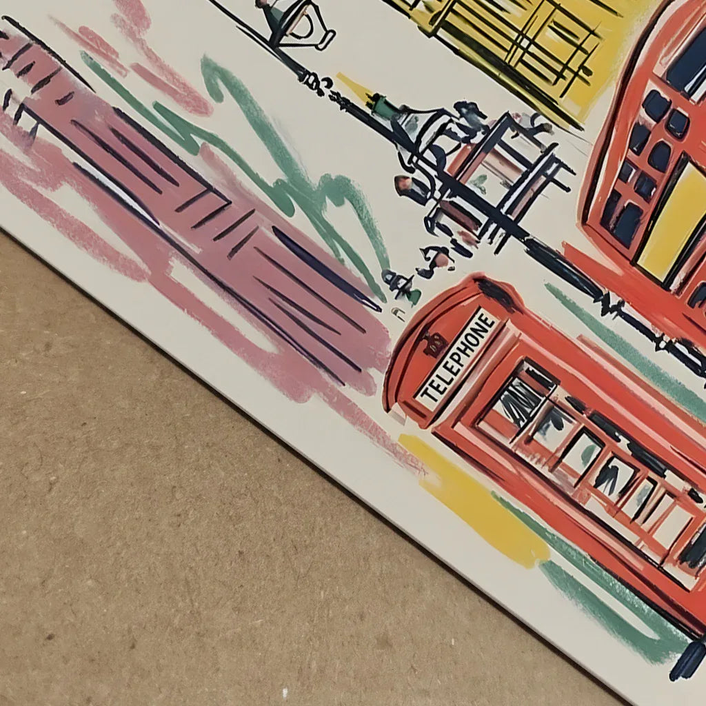 Illustrated London City Travel Print - CITTRA Collective