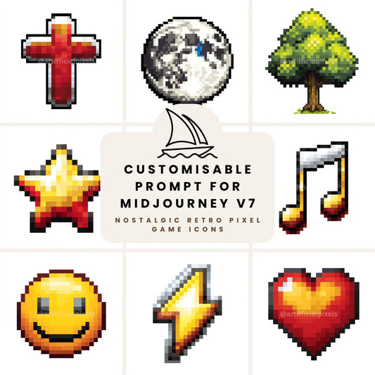 Retro Pixel Art Midjourney Prompt - CITTRA Collective