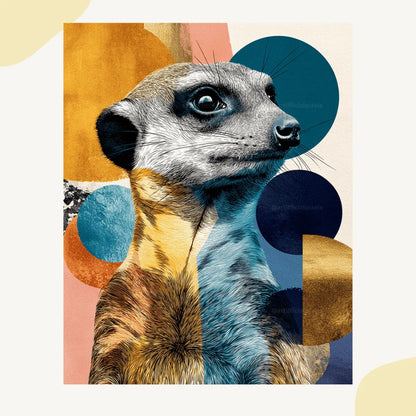 Stylised Midjourney Prompt for AI Generated Pop Art Animal Portraits - CITTRA Collective