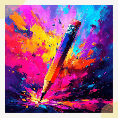 Psychedelic Still Life Free Midjourney Prompt for Electric Digital Art - CITTRA Collective