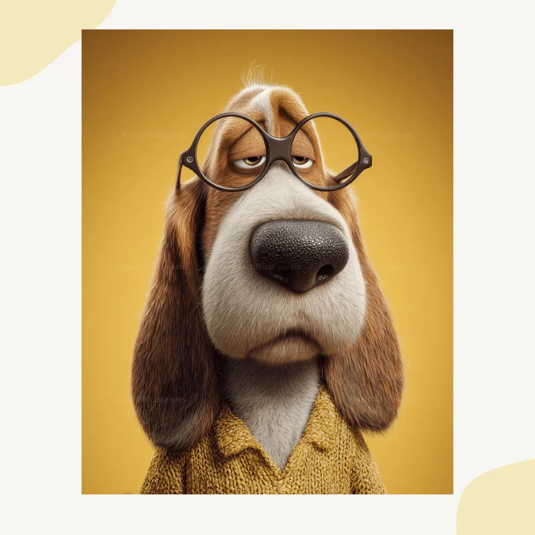 Midjourney Prompt for Creating Fed Up Pixar Style Animal Portraits - CITTRA Collective