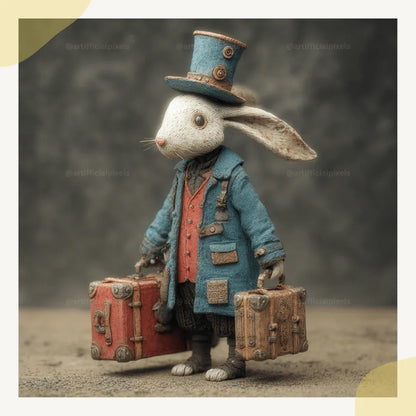 Midjourney Prompt for Creating Whimsical Vintage Animal Sculptures - CITTRA Collective