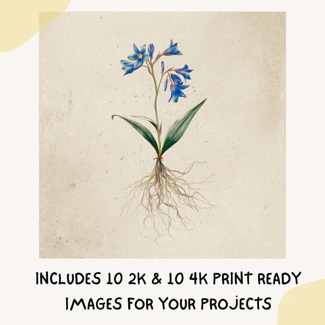 Editable Midjourney Prompt for Minimalist Botanical Ink Illustrations - CITTRA Collective