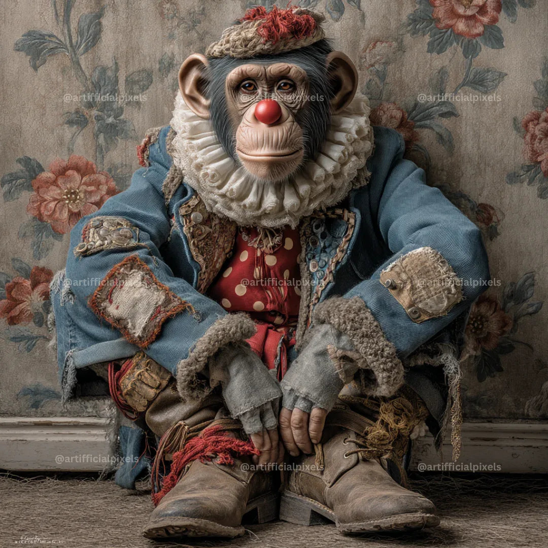 Surreal Gritty Circus Animal Prompt for Midjourney AI Image Generator - CITTRA Collective