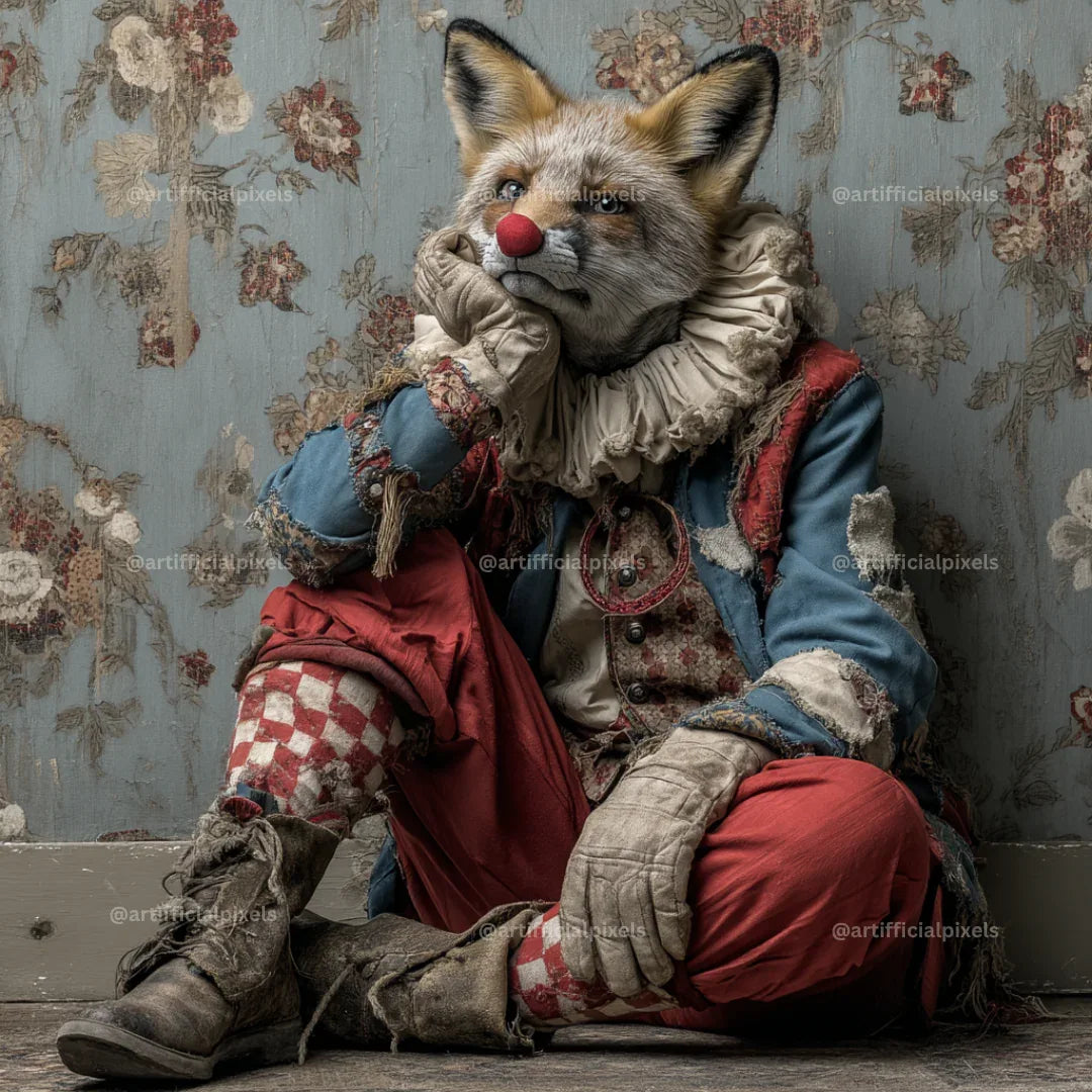 Surreal Gritty Circus Animal Prompt for Midjourney AI Image Generator - CITTRA Collective