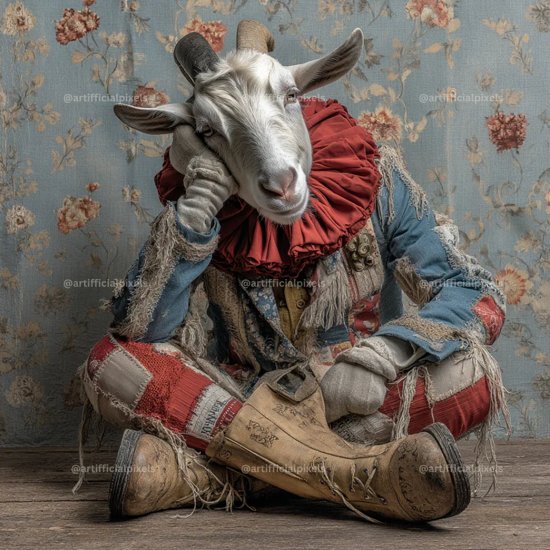 Surreal Gritty Circus Animal Prompt for Midjourney AI Image Generator - CITTRA Collective