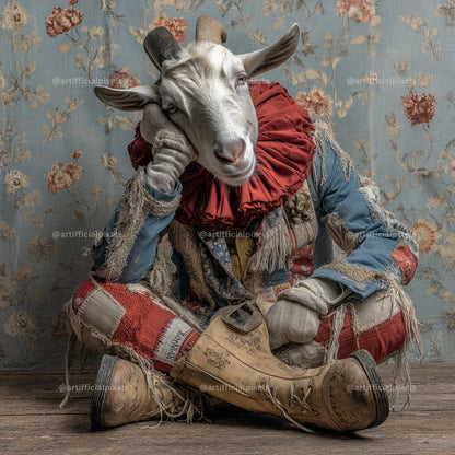 Surreal Gritty Circus Animal Prompt for Midjourney AI Image Generator - CITTRA Collective