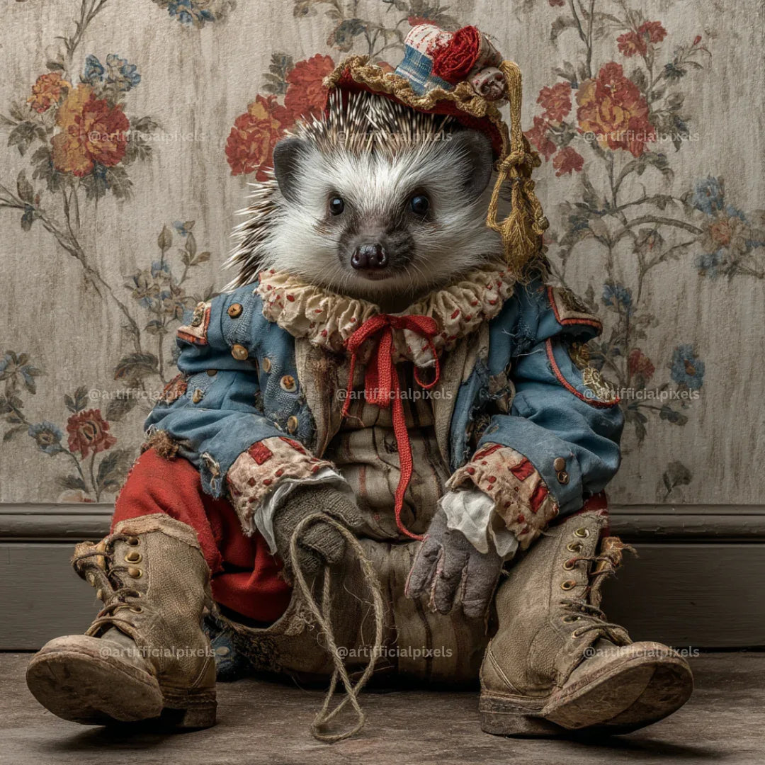 Surreal Gritty Circus Animal Prompt for Midjourney AI Image Generator - CITTRA Collective