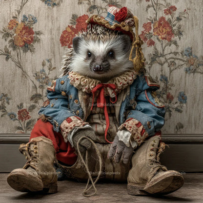 Surreal Gritty Circus Animal Prompt for Midjourney AI Image Generator - CITTRA Collective