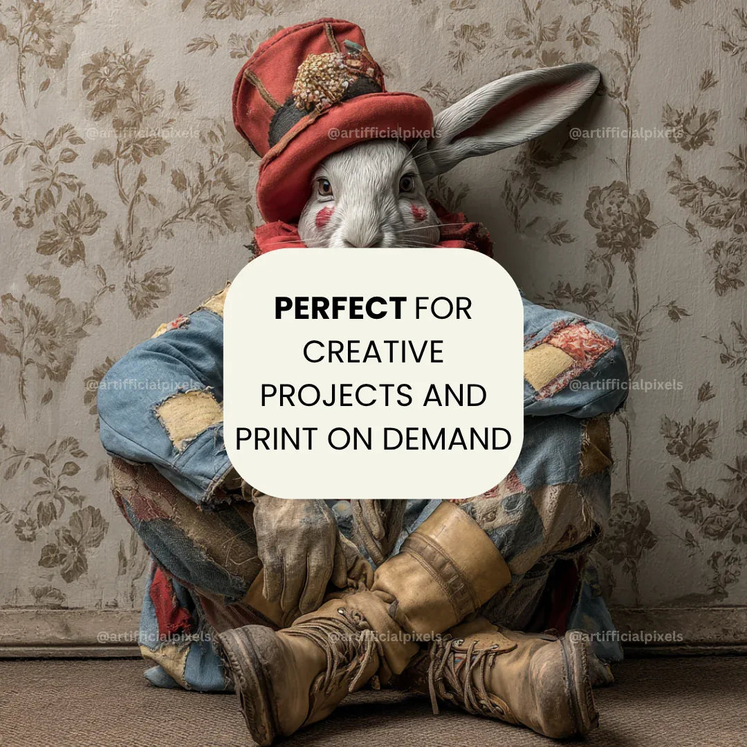 Surreal Gritty Circus Animal Prompt for Midjourney AI Image Generator - CITTRA Collective