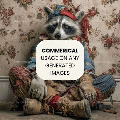 Surreal Gritty Circus Animal Prompt for Midjourney AI Image Generator - CITTRA Collective