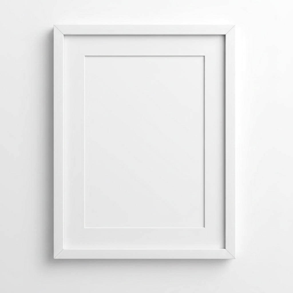 White frame