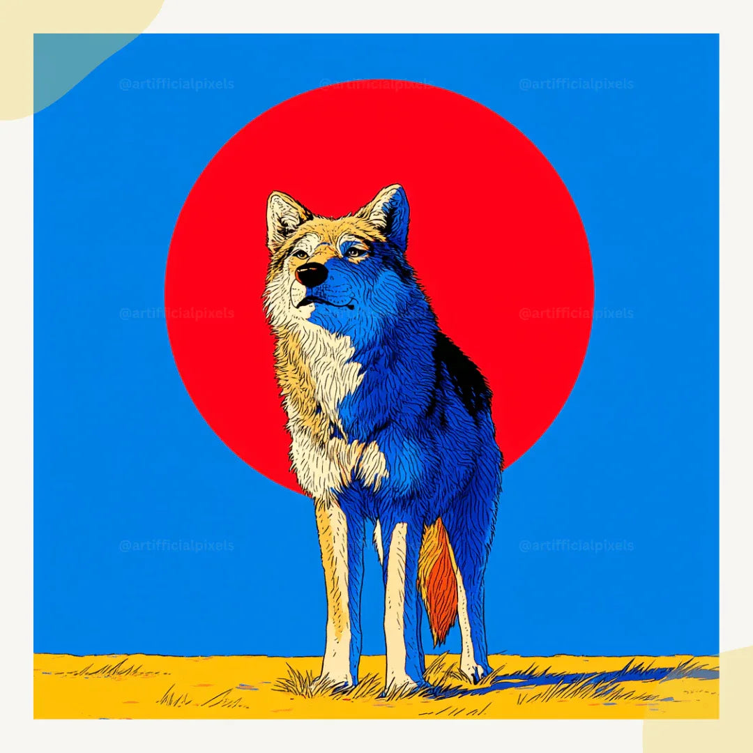 Vibrant Pop Art Animals Midjourney Prompt for Digital AI Art - CITTRA Collective