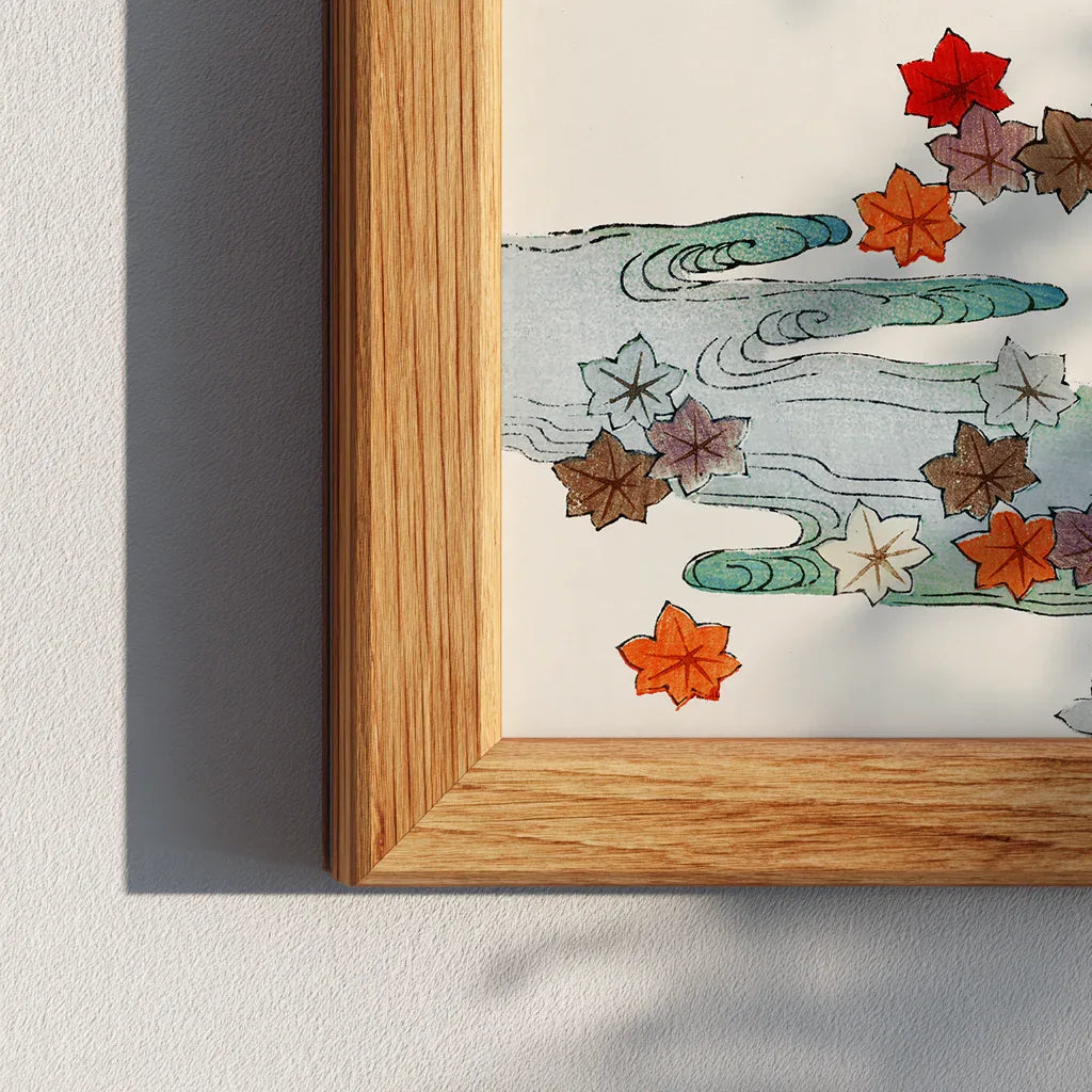 Shin Bijutsukai Flower River Print - CITTRA Collective